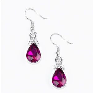 Magenta Paprazzi Earrings